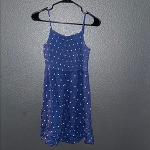 Blue Polka Dot Dress